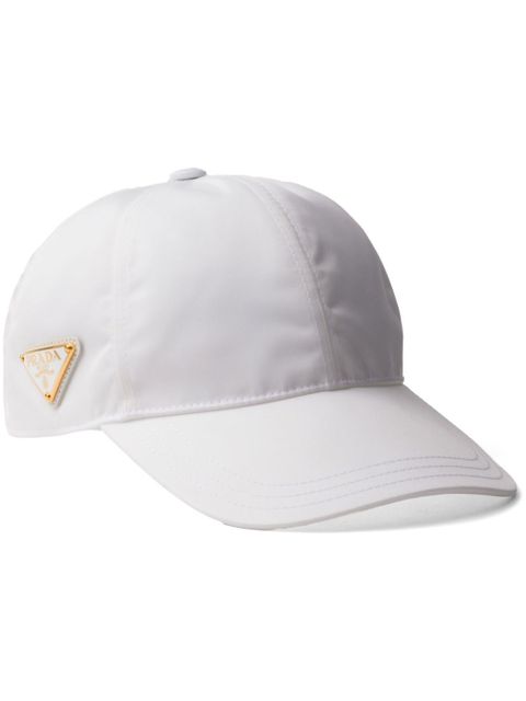 Prada Re-Nylon baseball cap - White - zdjęcie produktu nr 1