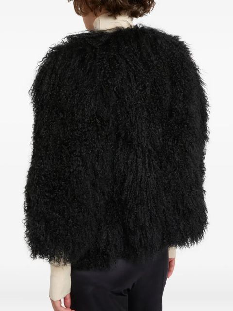 Yves Salomon shearling jacket - Black