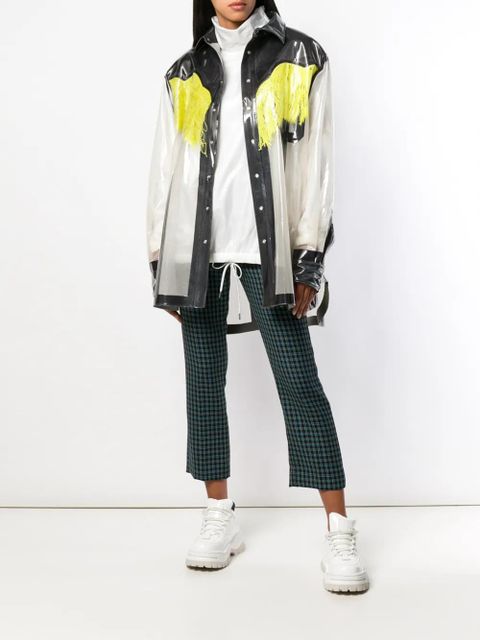 Maison Margiela sheer western shirt - Grey - zdjęcie produktu nr 2