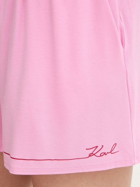 Karl Lagerfeld piżama damska kolor różowy B1W45011