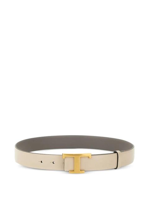 Tod's logo-buckle belt - Neutrals - zdjęcie produktu nr 1