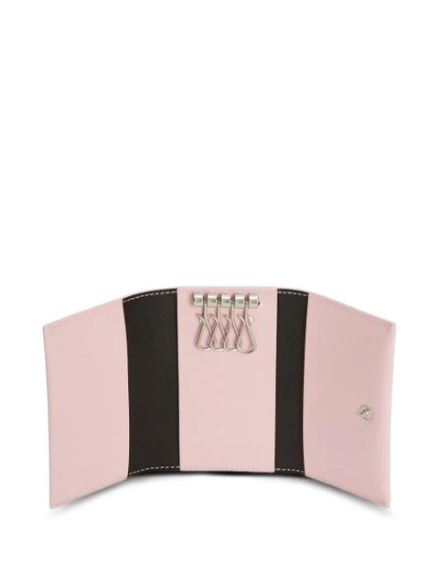 Jil Sander embossed key rings key pouch - Pink - zdjęcie produktu nr 2