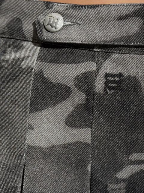 MISBHV pleated cotton skirt - Grey