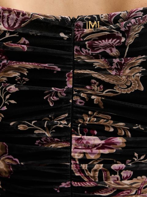 Marciano by Guess sukienka HOLLY kolor czarny midi dopasowana 5BGK15 6350A