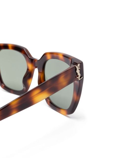 Saint Laurent Eyewear cat-eye sunglasses - Brown