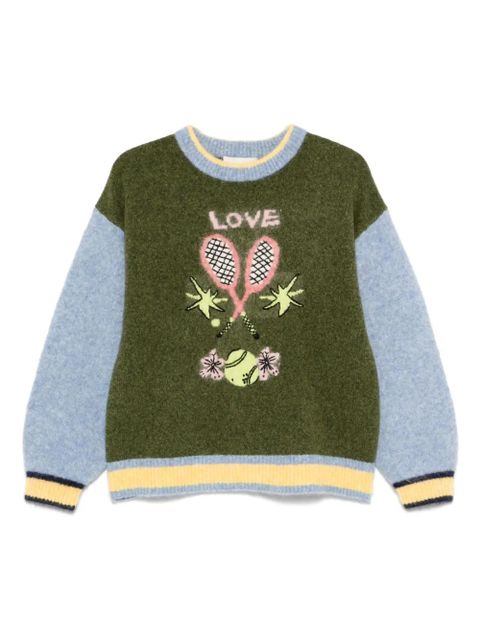 ALEMAIS Tennis sweater - Green - zdjęcie produktu nr 1