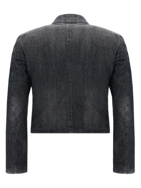 Balenciaga Shrunk racer jacket - Grey - zdjęcie produktu nr 2