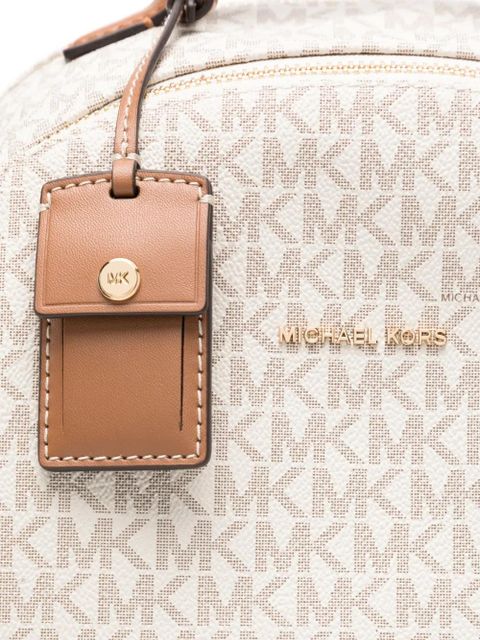 Michael Kors logo-print backpack - Neutrals