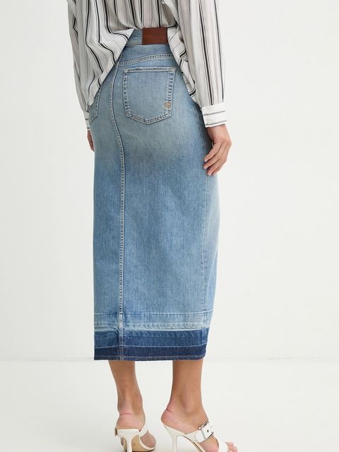 Pinko spódnica jeansowa