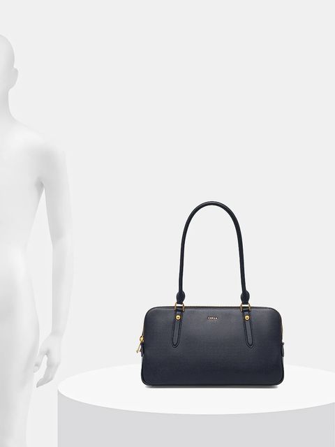 Furla torebka skórzana Giulia M Boston Bag - zdjęcie produktu nr 1