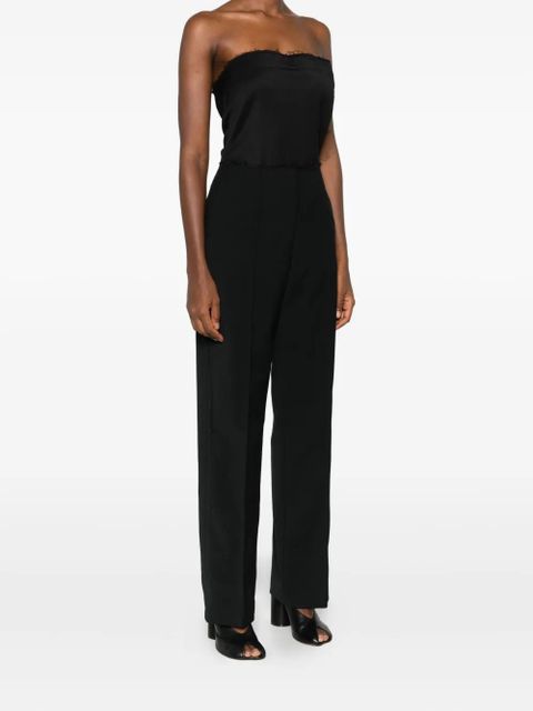 ENTIRE STUDIOS Zerobound raw-edge trousers - Black