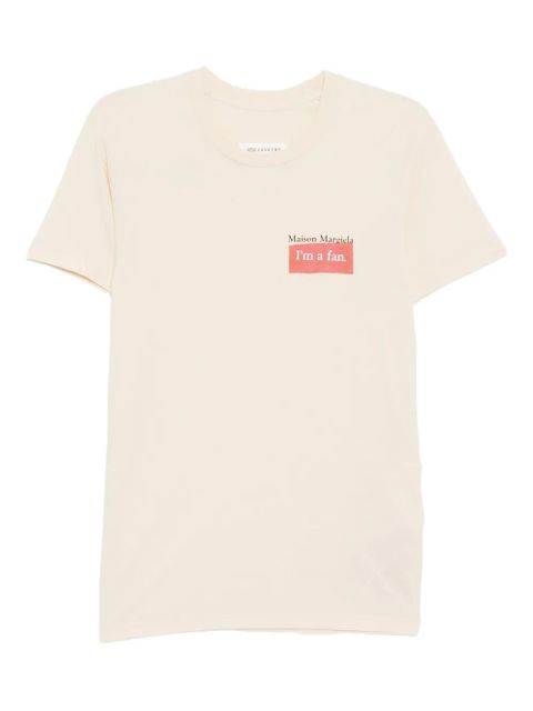 Maison Margiela logo patchT-shirt - Neutrals - zdjęcie produktu nr 1