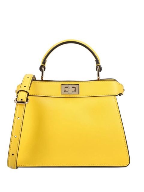 FENDI small Peekaboo ISeeU tote bag - Yellow - zdjęcie produktu nr 1