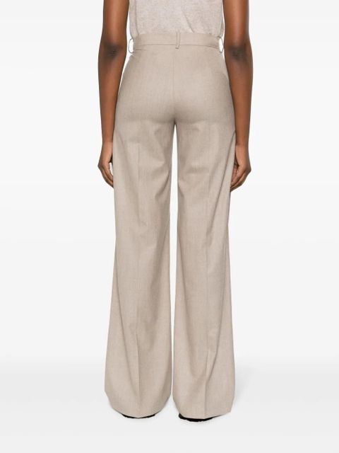 Magda Butrym tailored wide-leg cashmere trousers - Neutrals