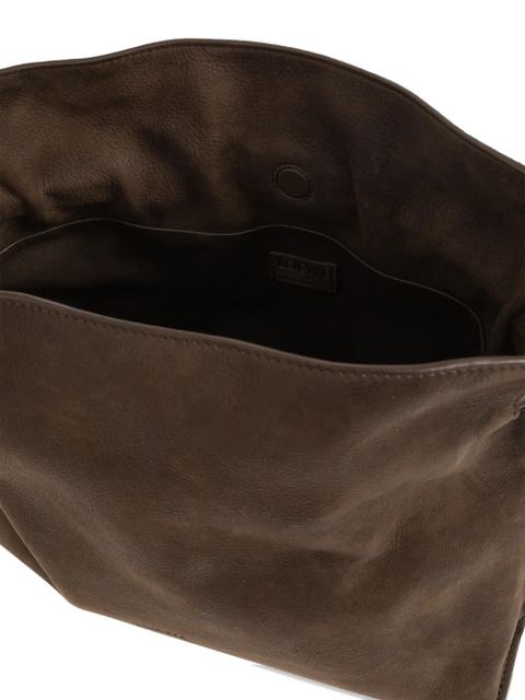 LOEWE medium Flamenco drawstring clutch bag - Brown