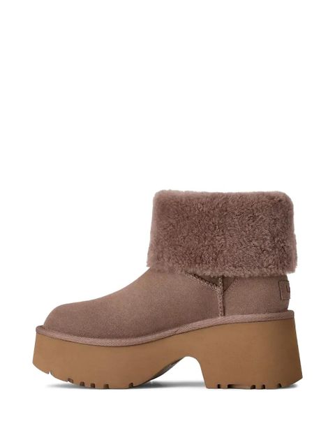 UGG Classic Esmee platform trim boots - Brown
