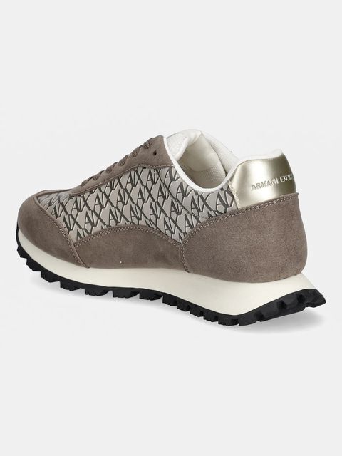 Armani Exchange sneakersy damskie kolor beżowy XW002155 AF19529 U1092