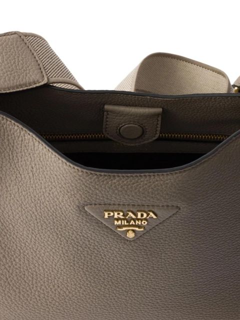 Prada medium leather bag - Brown