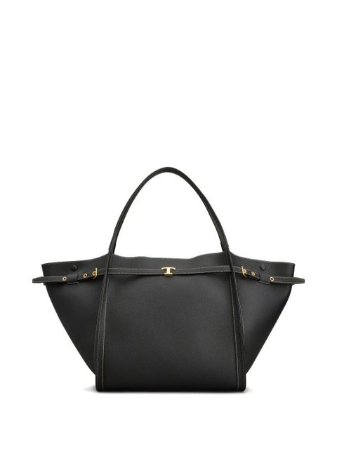 Tod's medium shopping buckle tote bag - Black