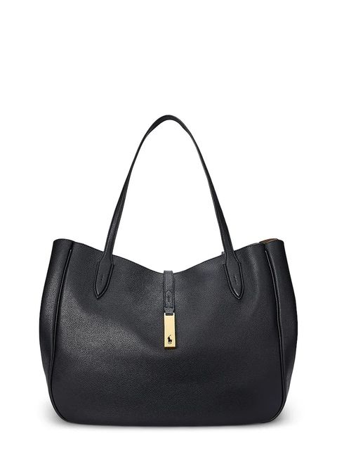 Polo Ralph Lauren torebka shopper damska skórzana - zdjęcie produktu nr 1