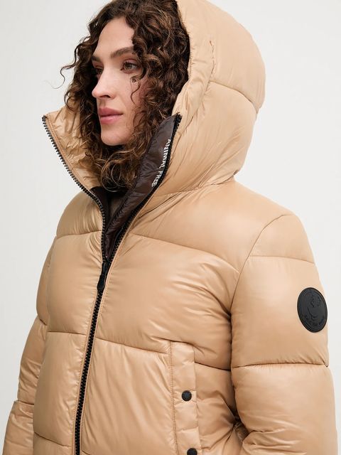 Save The Duck kurtka BIDDY kolor beżowy zimowa D31989W.LOVE21