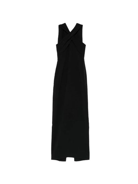 Solace London Rona twisted maxi dress - Black - zdjęcie produktu nr 1