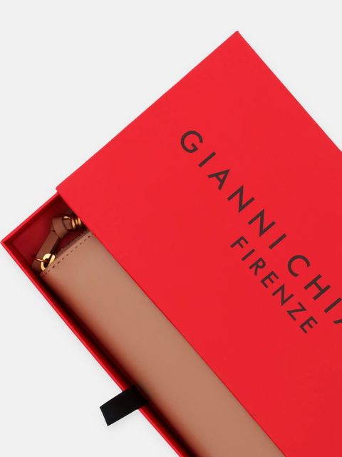 Gianni Chiarini portfel skórzany damski kolor brązowy PF.5042.NA