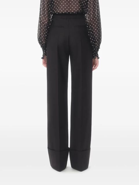 Valentino Garavani virgin wool trousers - Black