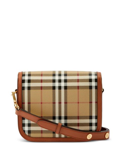Burberry small Elizabeth check-pattern crossbody bag - Neutrals