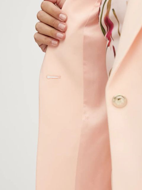 Marciano Guess marynarka BECKY kolor pomarańczowy jednorzędowa gładka 5RGN00 7115A