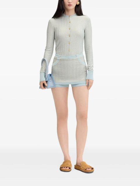 Jacquemus The Marino culottes - Blue