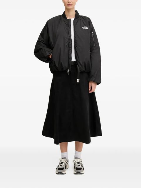 The North Face zip bomber jacket - Black