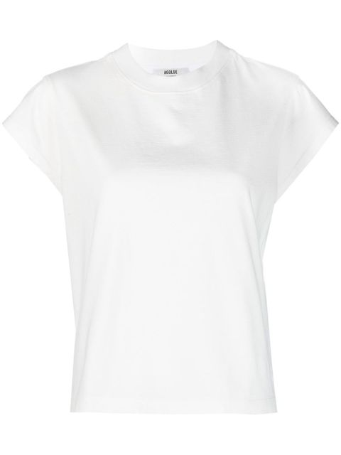 AGOLDE crew neck short-sleeve T-shirt - White - zdjęcie produktu nr 1