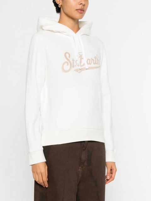 MC2 Saint Barth Virginia logo sweatshirt - White