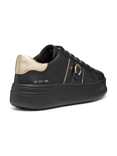 Geox sneakersy skórzane D SPHERICA ECUB-2 damskie kolor czarny D56WVB 085Y2 C9258 - zdjęcie produktu nr 2