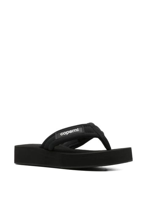 Coperni platform sandals - Black - zdjęcie produktu nr 2