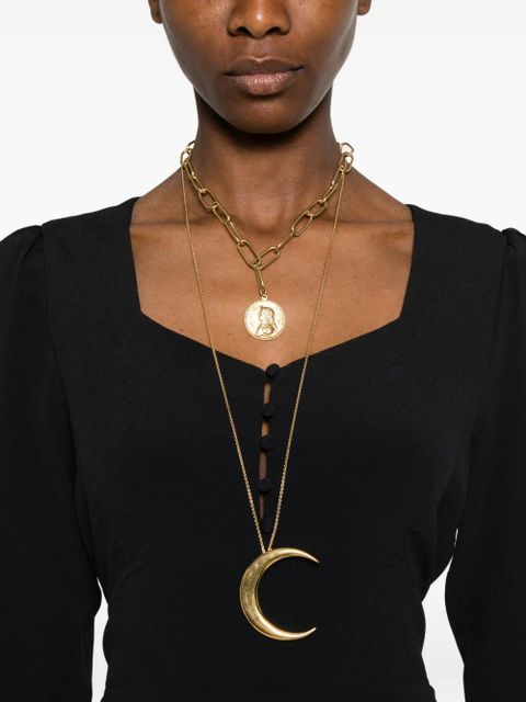 Chloé tie-waist mini dress - Black