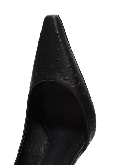 LouLou de Saison Scala ankle-strap pumps - Black