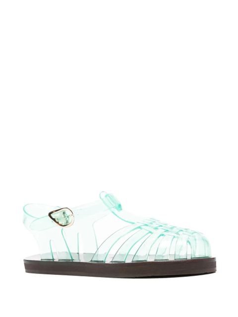 Ancient Greek Sandals Homeria Jelly flat sandals - Green - zdjęcie produktu nr 2