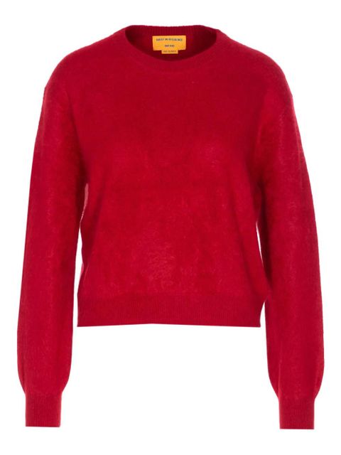 Guest In Residence crew-neck cashmere sweater - Red - zdjęcie produktu nr 1