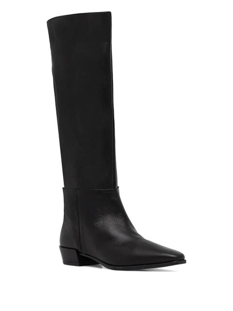 Copenhagen pointed-toe knee-high boots - Black - zdjęcie produktu nr 2