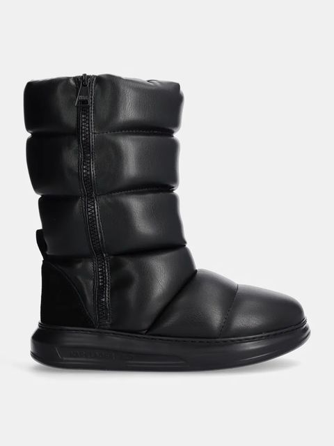 Karl Lagerfeld śniegowce KAPRI KOSI kolor czarny KL44564 - zdjęcie produktu nr 1