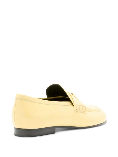 Proenza Schouler monogram leather loafers - Yellow