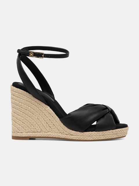 Tommy Hilfiger sandały TH BOW HIGH CORK WEDG - zdjęcie produktu nr 1