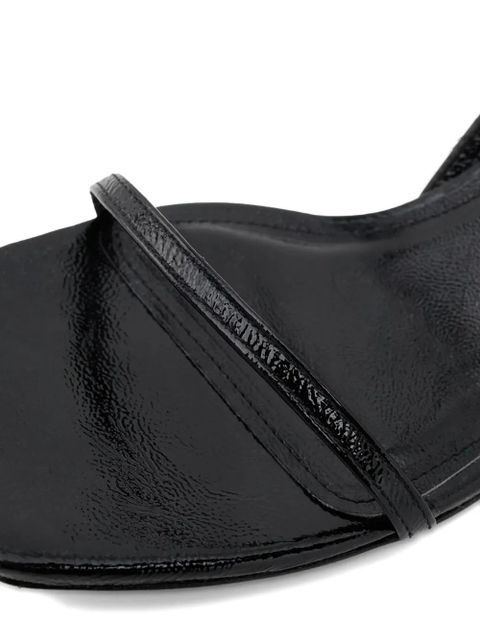 ANINE BING 50mm square-toe stiletto-heel sandals - Black - zdjęcie produktu nr 2