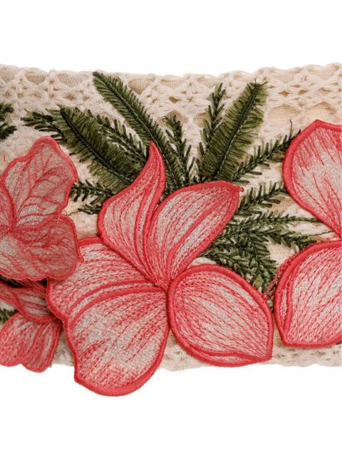 Agua By Agua Bendita Ventura Dulce crop top - White