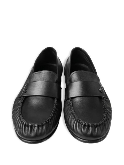 Jimmy Choo Ellis logo-plaque loafer - Black - zdjęcie produktu nr 2