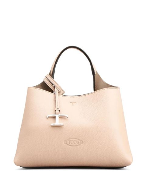 Tod's Micro leather crossbody bag - Neutrals - zdjęcie produktu nr 1