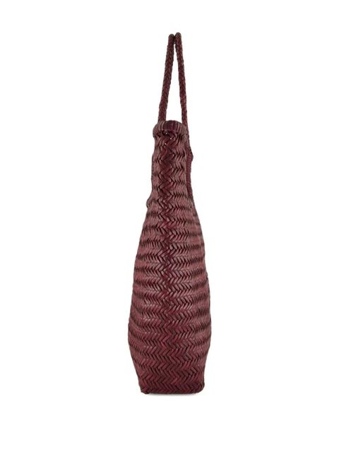 DRAGON DIFFUSION NS Diagonal Triple Jump tote bag - Red