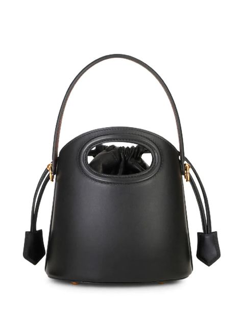 ETRO mini Saturno leather bucket bag - Black - zdjęcie produktu nr 2